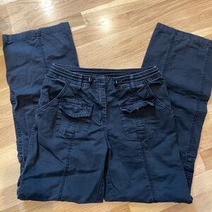 Brandy Melville John Galt black cargo pants